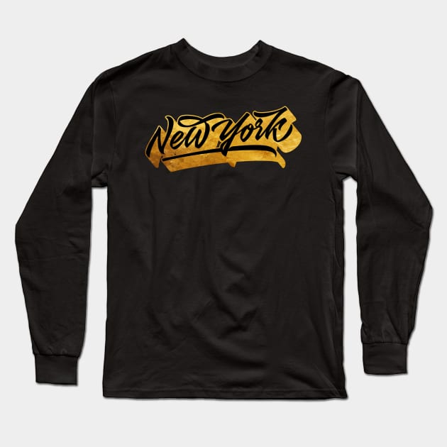 Black t shirt with gold writing discount